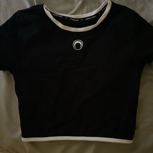 Marine serre crop top